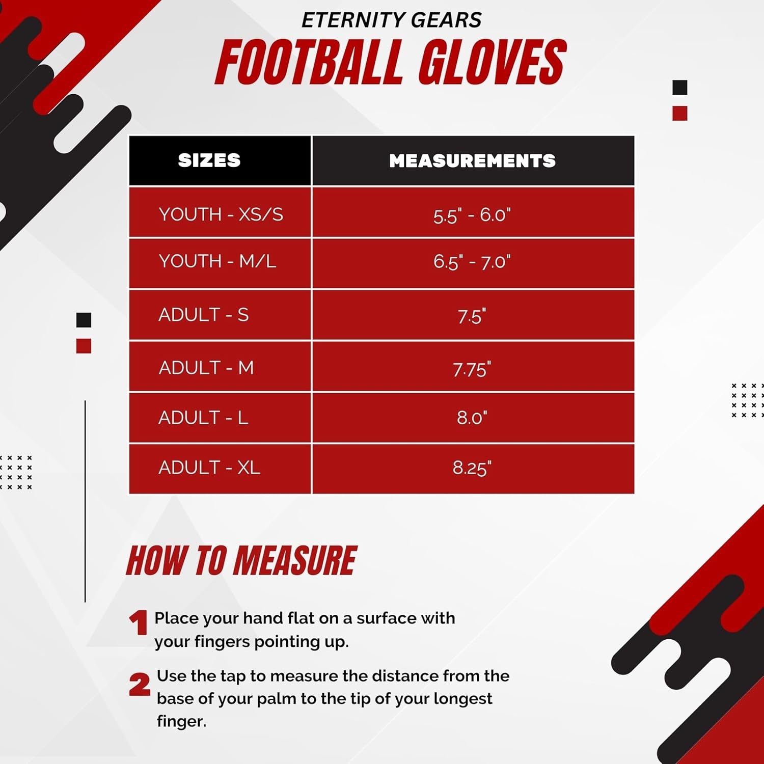 Jester Football Gloves - Tacky Grip Adult & Youth Size