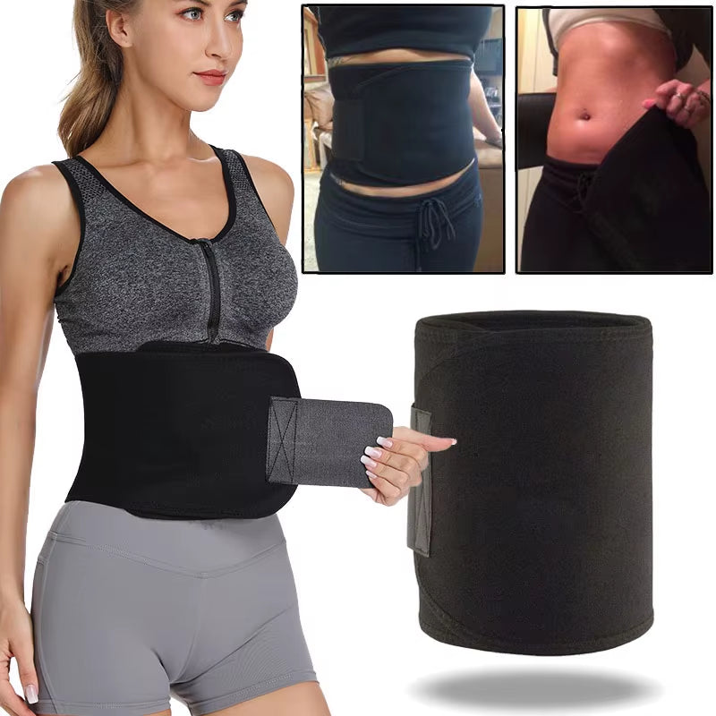 Shaper Waist Trainer Trimmer Latex Rubber Belt Body Shaper Neoprene Waist Belt Sweat Premium Waist Cincher Fajas