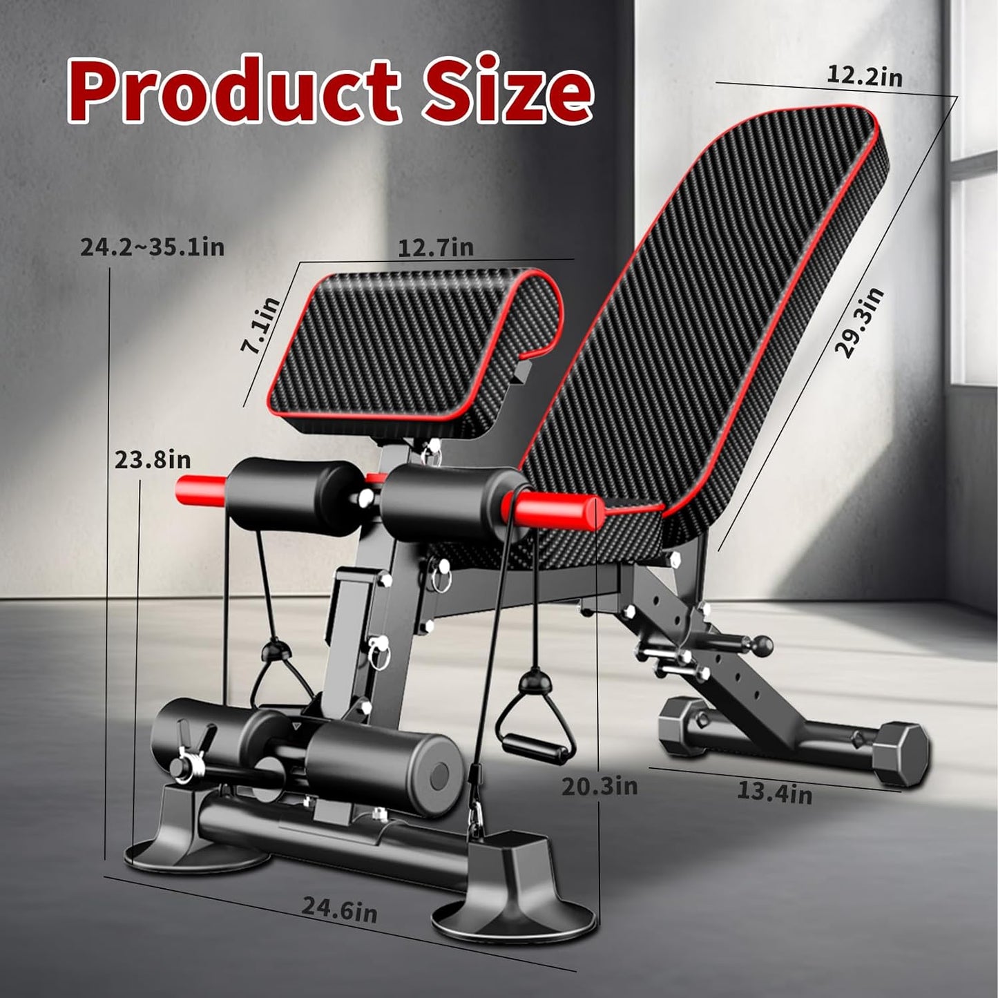 Home Gym Equipment Exercise Machine Leg Curl Extension Bench Arm Preacher Bicep