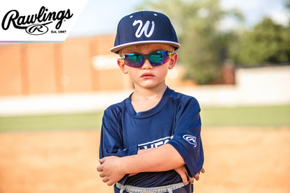 Kids Sunglasses for Baseball and Softball Sunglasses - Several Colors - Stylish Shield Lenses