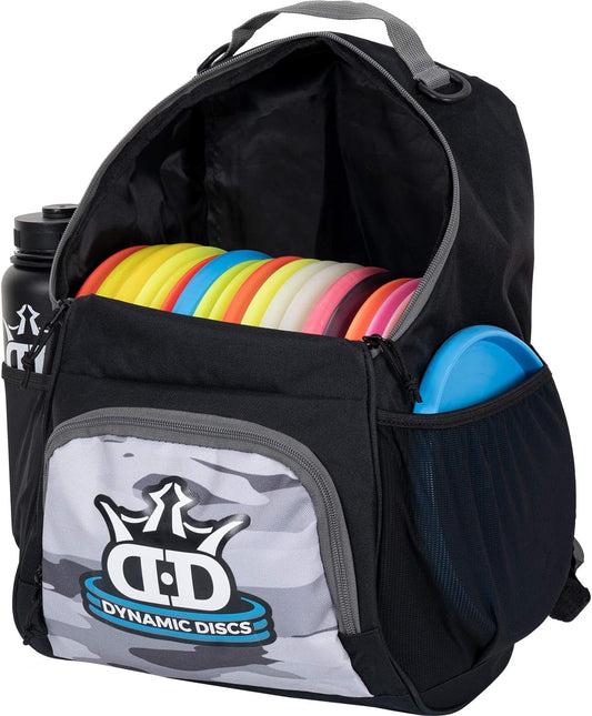 Cadet Disc Golf Bag - 17+ Discs Capacity - Beginner Disc Golf Accessories for Men - USA Business & Support - Includes Accessories Pouch & Water Bottle Holder - Lightweight & Durable