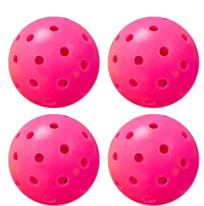 Sports Indoor Outdoor Play Pickleball 40 Hole,4 Pack - USAPA Approved, Pink