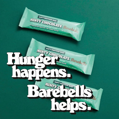 Soft Protein Bars with 16G High Protein, 1.9Oz Bars, Minty Chocolate - 24 Count