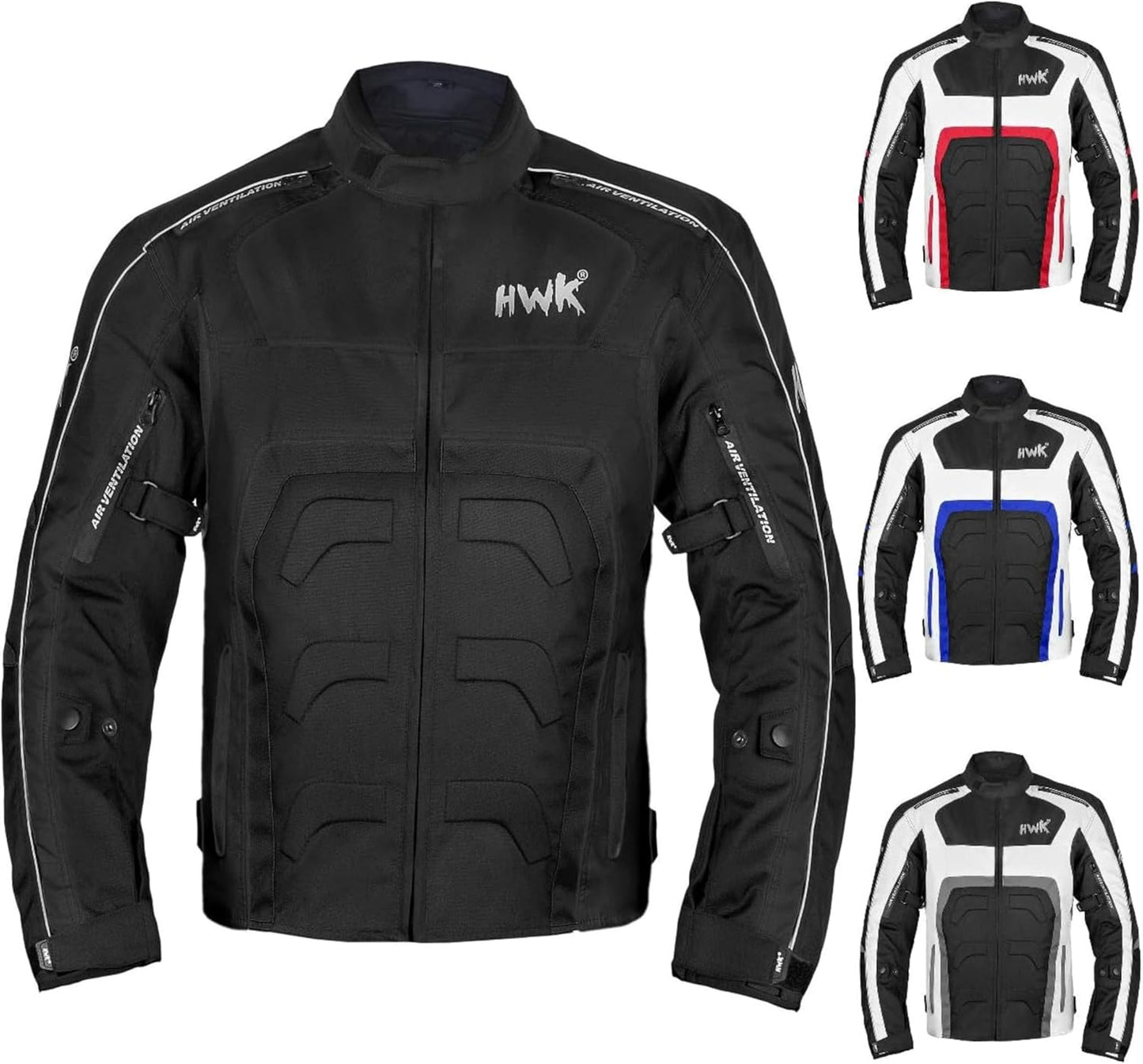 Spyder Motorcycle Jacket for Men with Weather Resistant Cordura Textile Fabric for Enduro Motocross Jacket MEDIUM/BLACK