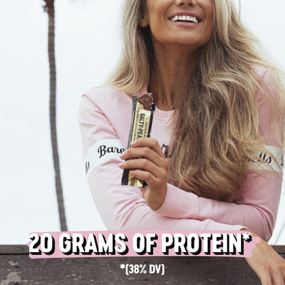 Protein Bars with 20G High Protein, 1.9Oz Bars, Salty Peanut - 12 Count