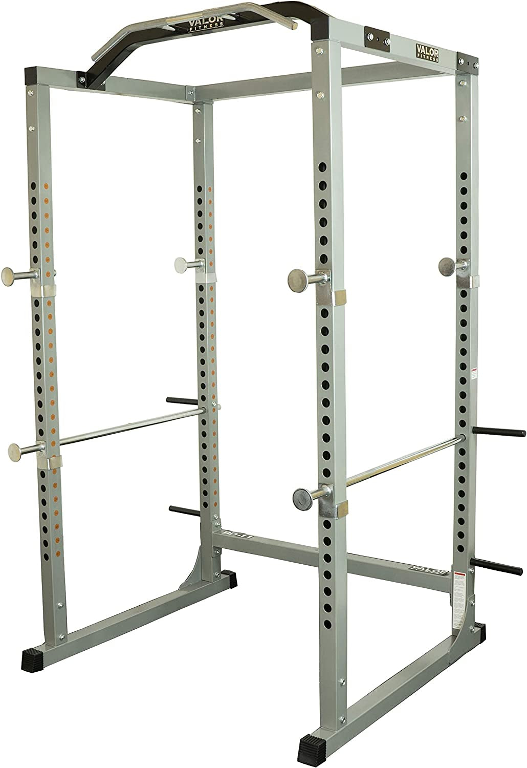 BD-11 Heavy Duty Power Rack/Squat Rack W/Chrome Pull up Bar and Power Cage Bundle Optins for a Complete Weightlifting Home Gym (BD-11 Power Rack)