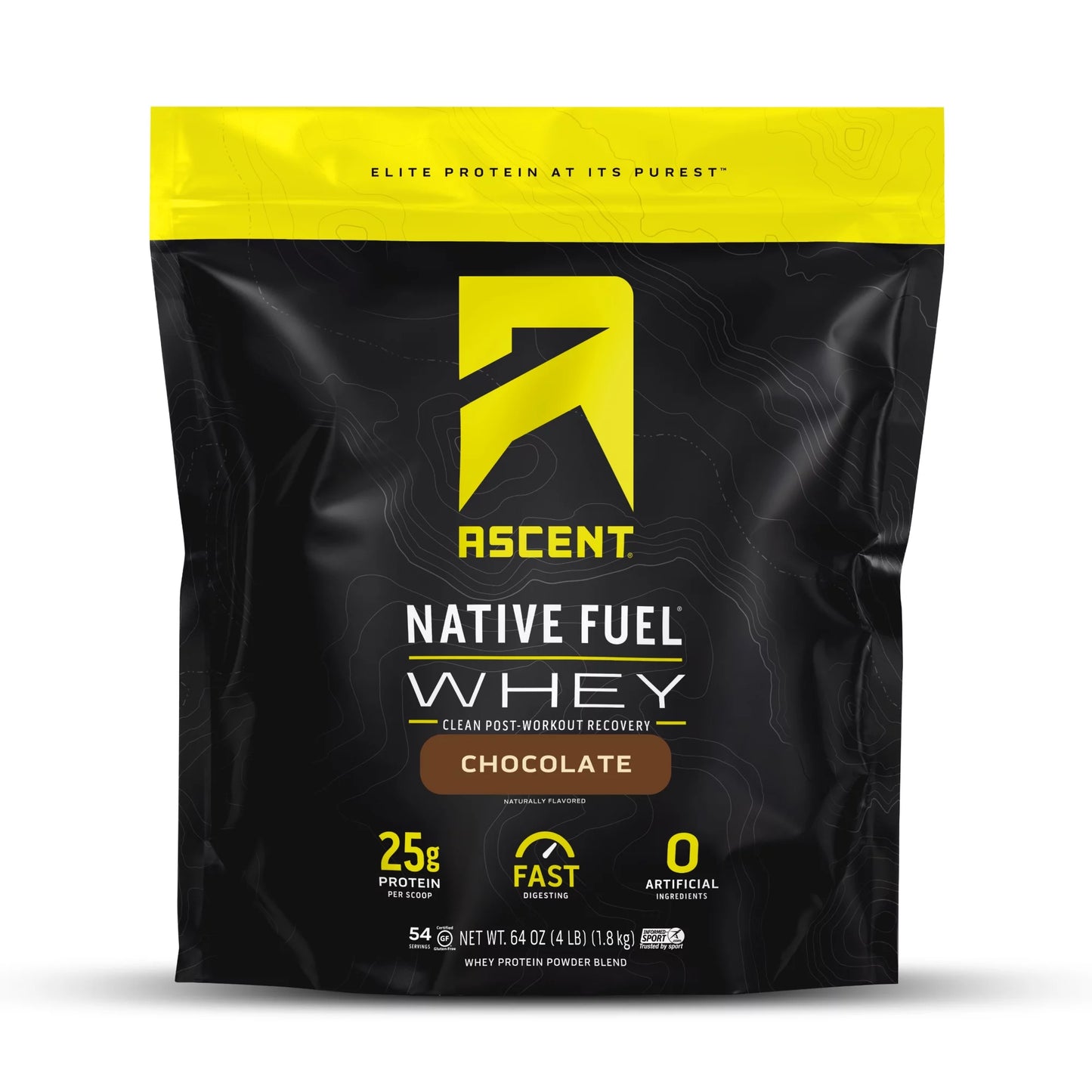 Native Fuel Whey Protein Powder, Chocolate, 4 Lbs