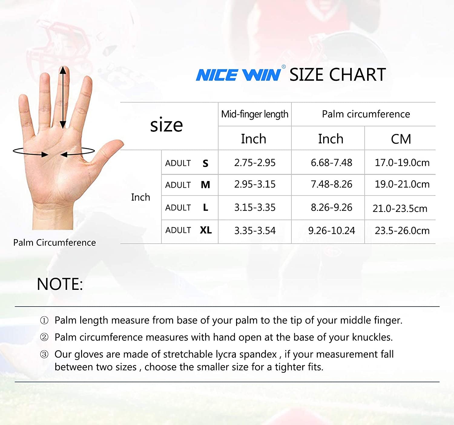 Football Gloves Adult Football Receiver Gloves for Men and Women