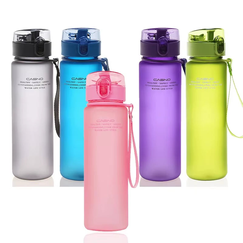 400/560Ml Water Bottle Sport Frosted Tour Outdoor Leak Proof Seal Child School Water Bottles for Girl Drinkware Water Bottles