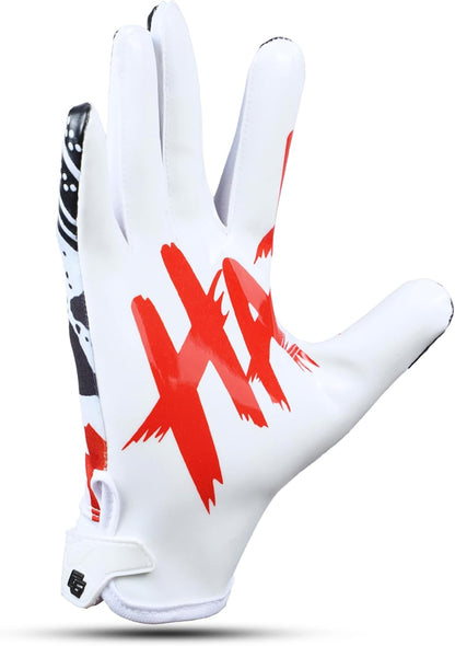 Jester Football Gloves - Tacky Grip Adult & Youth Size