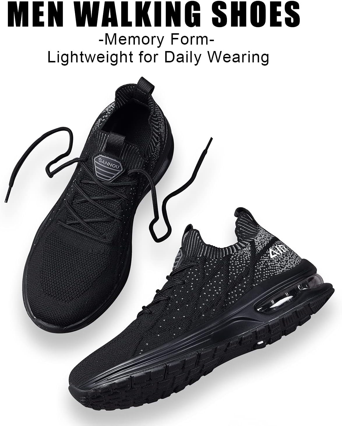 Air Athletic Running Shoes for Mens Tennis Sneakers Breathable Lightweight Fitness Gym Jogging Walking Sport Sneakers