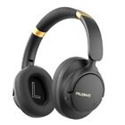 Noise Cancelling Headphones, Bluetooth Headphones over the Ear Headphones Black