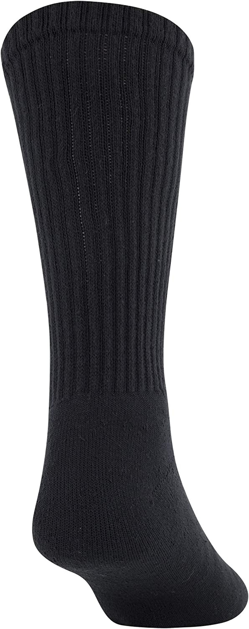 Men'S 656S Cotton Crew Athletic Socks, Multipairs